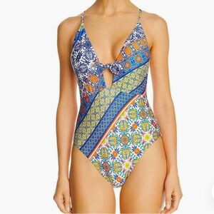 Nanette Lepore size 4 patchwork print design